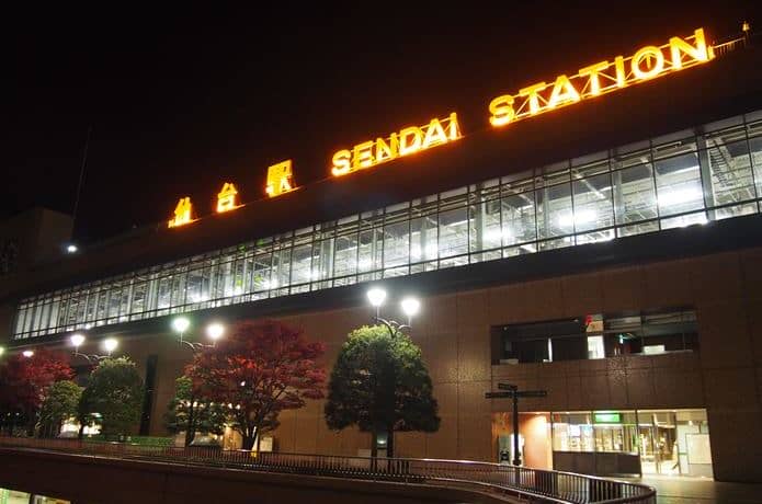 早朝の仙台駅