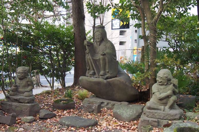 馬上蠣崎神社　仏像
