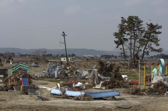 東日本大震災　名取市