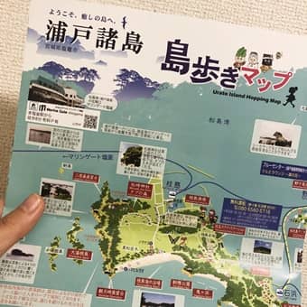 浦戸諸島　マップ
