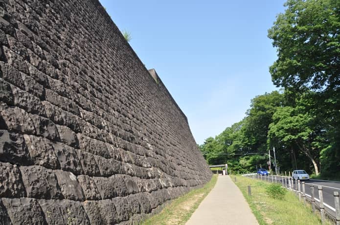 仙台城　石垣