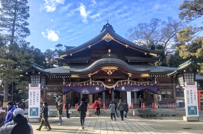 竹駒神社　社殿
