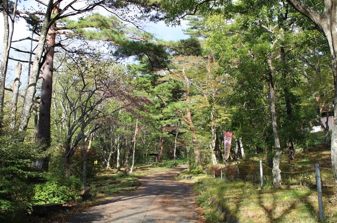 泉ヶ岳　歩道