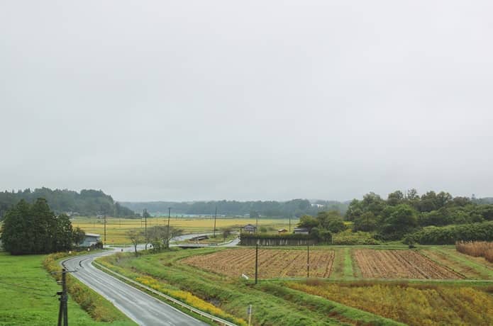 ひたち　車窓から見る福島県