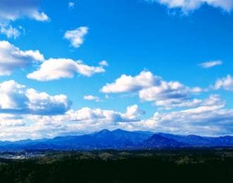 大亀山森林公園　展望台からの景色