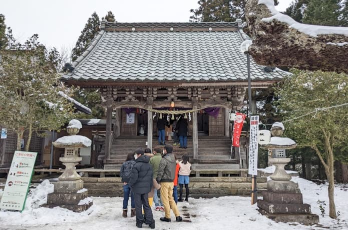 櫻田山神社拝殿