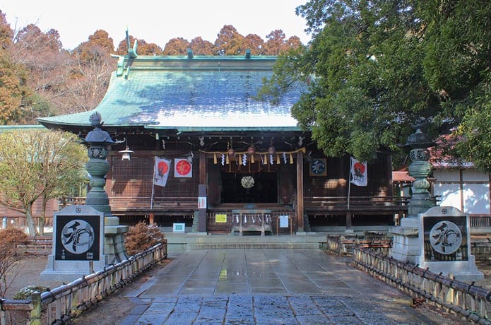 青葉神社　拝殿