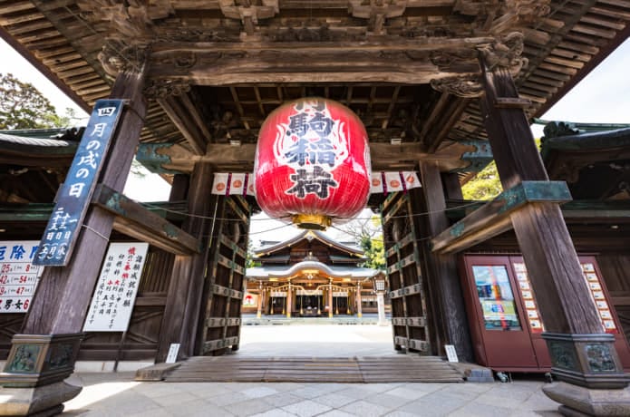 竹駒神社　山門